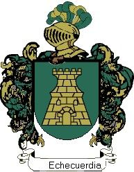 Escudo del apellido Echecuerdia