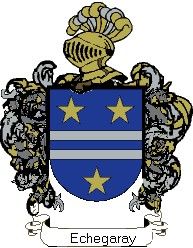 Escudo del apellido Echegaray