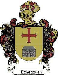 Escudo del apellido Echegoyen