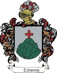 Escudo del apellido Echenría