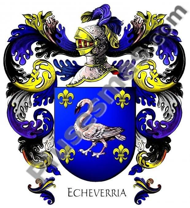 Escudo del apellido Echeverría