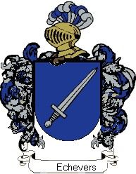 Escudo del apellido Echevers