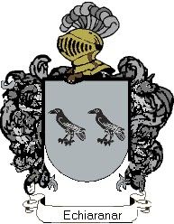 Escudo del apellido Echiaranar