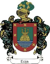 Escudo del apellido Ecija