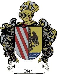 Escudo del apellido Efler