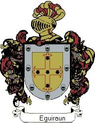 Escudo del apellido Eguiraun