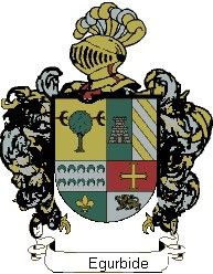 Escudo del apellido Egurbide