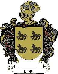 Escudo del apellido Eibiti