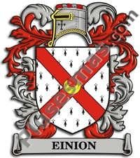 Escudo del apellido Einion