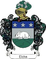 Escudo del apellido Elcha