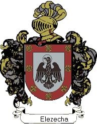 Escudo del apellido Elezecha