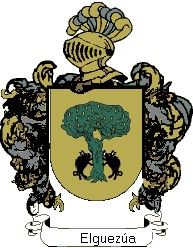 Escudo del apellido Elguezúa