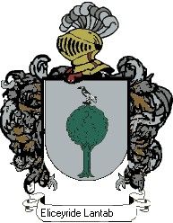 Escudo del apellido Eliceyride lantabat