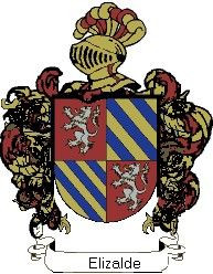 Escudo del apellido Elizalde