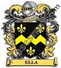 Escudo del apellido Ella