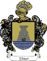 Escudo del apellido Ellauri