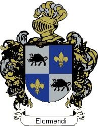 Escudo del apellido Elormendi