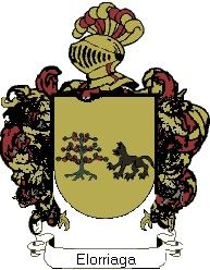 Escudo del apellido Elorriaga