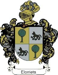 Escudo del apellido Elorrieta