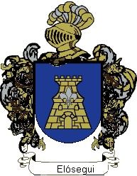 Escudo del apellido Elósegui