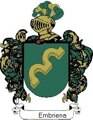 Escudo del apellido Embriena