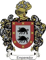 Escudo del apellido Emperador