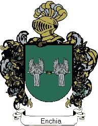 Escudo del apellido Enchia