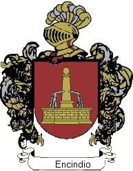 Escudo del apellido Encindio