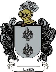 Escudo del apellido Enrich