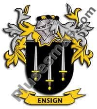 Escudo del apellido Ensign