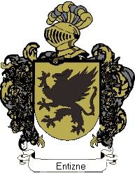 Escudo del apellido Entizne