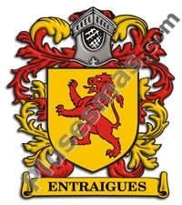 Escudo del apellido Entraigues