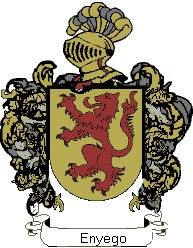 Escudo del apellido Enyego