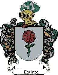 Escudo del apellido Equinza