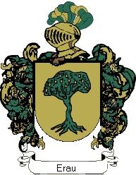 Escudo del apellido Erau