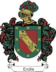 Escudo del apellido Ercilla