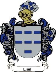 Escudo del apellido Eriel