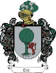 Escudo del apellido Eriz