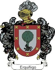 Escudo del apellido Erquiñigo