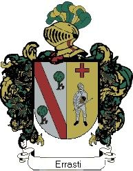 Escudo del apellido Errasti