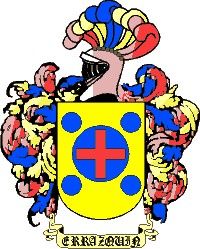 Escudo del apellido Errazquin