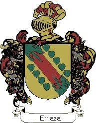 Escudo del apellido Erriaza