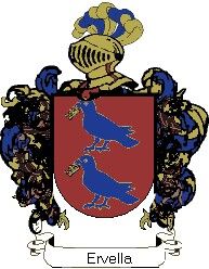 Escudo del apellido Ervella