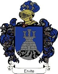 Escudo del apellido Ervite