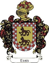 Escudo del apellido Esaís