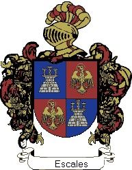 Escudo del apellido Escales