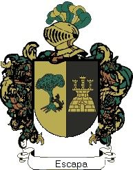 Escudo del apellido Escapa