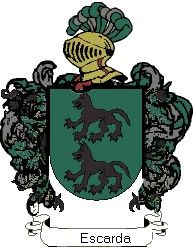 Escudo del apellido Escarda