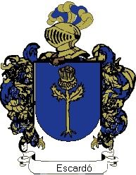 Escudo del apellido Escardó