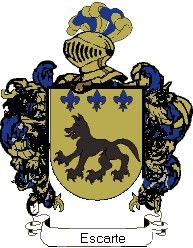 Escudo del apellido Escarte